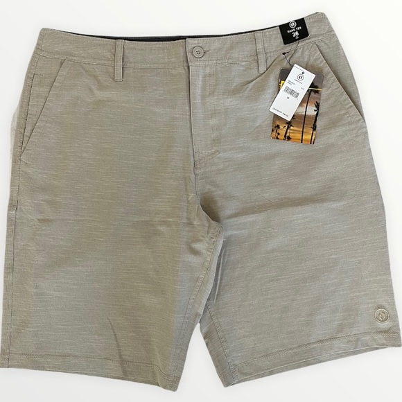 Hang Ten Men's Casual Board Shorts in Color Swell